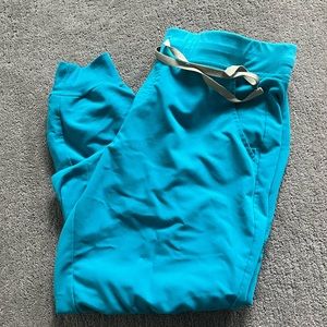 Figs X-Large petite. Teal Zamora jogger